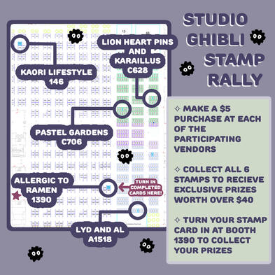 Studio Ghibli Stamp Rally '24
