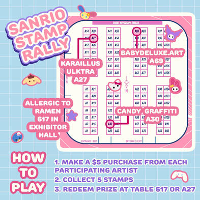 Sanrio Stamp Rally '24